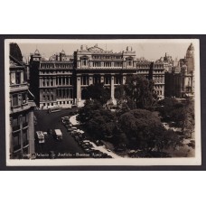 CIUDAD DE BUENOS AIRES PALACIO DE JUSTICIA ANTIGUA TARJETA POSTAL